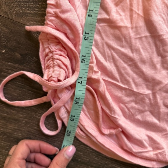 Sunflower Twisted Rushed Y2k Pink Baby Tee Shirt Size Small NWOT t1231 - Picture 9 of 10